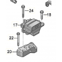 Genuine VAG Gearbox Mount Bolt - N10709001