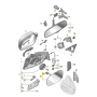 Genuine Audi 8P Platform Replacement Mirror Glass Options