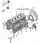 AKS / iABED Industries TSi Billet Aluminum Rear Main Seal Upgrade - EA888.X Engines - 462103107FMB