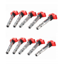 Genuine Audi R8 Red Coil Packs - Set of 10