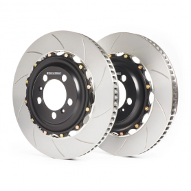 GiroDisc 2 Piece Replacement Front Brake Discs For Audi 8V RS3 Models