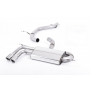 Milltek Cat-back Exhaust System (Non-resonated) - S3