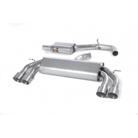 Milltek 3" Non-valved Race System - Golf MK7 R