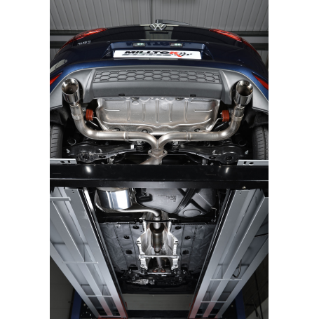 Milltek 3" Cat-back Exhaust System - MK7 GTi inc Performance Pack, Clubsport & S models