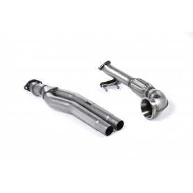 Milltek Primary Catalyst Bypass Pipe and Turbo Elbow - RS3 8V 2015-17