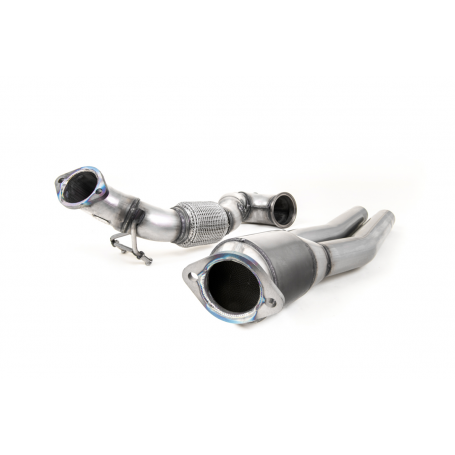 Milltek Large-bore Downpipe and Hi-Flow Sports cat - RS3 8V/TTRS 2017+ (Facelift Only)