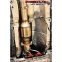 BCS Downpipe With 200 Cell Motorsport Cat And Link Pipe To Fit OEM System - Audi S3 8P inc Sportback