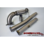 BCS Downpipe With Cat Delete And Link Pipe To Fit OEM System - Audi S3 8P inc Sportback