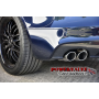 BCS Turbo-back Powervalve Sport Exhaust System W/ 200 Cell Motorsport Cat- Audi TT 2.0TFSi 06+ (Single Twin Tips)