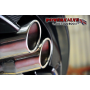 BCS Turbo-back Powervalve Sport Exhaust System W/ 200 Cell Motorsport Cat- Audi TT 2.0TFSi 06+ (Single Twin Tips)