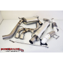 BCS Turbo-back Powervalve Sport Exhaust System W/ 200 Cell Motorsport Cat- Audi TT 2.0TFSi 06+ (Single Twin Tips)