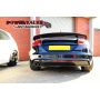 BCS Turbo-back Powervalve Sport Exhaust System W/ Cat Delete - Audi TT 2.0TFSi 06+ (Single Twin Tips)