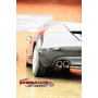 BCS Turbo-back Powervalve Sport Exhaust System W/ Cat Delete - Audi TT 2.0TFSi 06+ (Single Twin Tips)