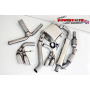 BCS Turbo-back Powervalve Sport Exhaust System W/ 200 Cell Motorsport Cat- Audi TT 2.0TFSi 06+ (Quad Tips)