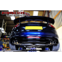 BCS Turbo-back Powervalve Sport Exhaust System W/ 200 Cell Motorsport Cat- Audi TT 2.0TFSi 06+ (Quad Tips)