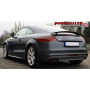 BCS Turbo-back Powervalve Sport Exhaust System W/ 200 Cell Motorsport Cat- Audi TT 2.0TFSi 06+ (Quad Tips)