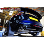 BCS Turbo-back Powervalve Sport Exhaust System W/ 200 Cell Motorsport Cat- Audi TT 2.0TFSi 06+ (Quad Tips)