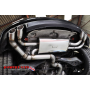BCS Turbo-back Powervalve Sport Exhaust System W/ 200 Cell Motorsport Cat- Audi TT 2.0TFSi 06+ (Quad Tips)