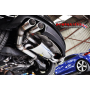 BCS Turbo-back Powervalve Sport Exhaust System W/ 200 Cell Motorsport Cat- Audi TT 2.0TFSi 06+ (Quad Tips)