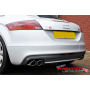 BCS Turbo-back Powervalve Sport Exhaust System W/ 200 Cell Motorsport Cat- Audi TT 2.0TFSi 06+ (Quad Tips)