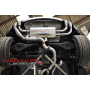 BCS Turbo-back Powervalve Sport Exhaust System W/ 200 Cell Motorsport Cat- Audi TT 2.0TFSi 06+ (Quad Tips)