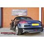 BCS Turbo-back Powervalve Sport Exhaust System W/ 200 Cell Motorsport Cat- Audi TT 2.0TFSi 06+ (Quad Tips)