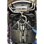 BCS Turbo-back Powervalve Sport Exhaust System W/ 200 Cell Motorsport Cat- Audi TT 2.0TFSi 06+ (Quad Tips)