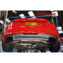 BCS Turbo-back Powervalve Sport Exhaust System W/ 200 Cell Motorsport Cat- Audi TT 2.0TFSi 06+ (Quad Tips)