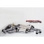 BCS Turbo-back Powervalve Sport Exhaust System W/ 200 Cell Motorsport Cat- Audi TT 2.0TFSi 06+ (Quad Tips)