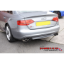 BCS Sport Rear Silencers - Audi S4 B8 3.0 V6 2008+