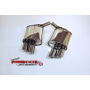 BCS Sport Rear Silencers - Audi S4 B8 3.0 V6 2008+