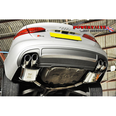 BCS Sport Rear Silencers - Audi S4 B8 3.0 V6 2008+
