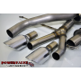 BCS Cat-back Sports Exhaust System - Seat Leon Cupra R 2.0TFSi 2010+