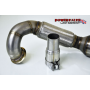 BCS Downpipe With Cat Delete And Link Pipe To Fit OEM System - Audi S3 8P inc Sportback