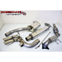 BCS Turbo-back Sports Exhaust System W/ Cat  - MK5 GTi & Edition 30 (R32 Style Exit)