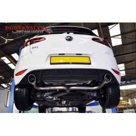 BCS Turbo-back Sports Exhaust System W/ Cat Delete - MK7 Golf GTi 13+