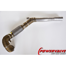 BCS Downpipe With Cat Delete And Link Pipe To Fit OEM System