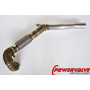 BCS Downpipe With Cat Delete And Link Pipe To Fit OEM System