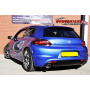 BCS Turbo-back Sports Exhaust System W/ Cat Delete - Scirocco R 09+