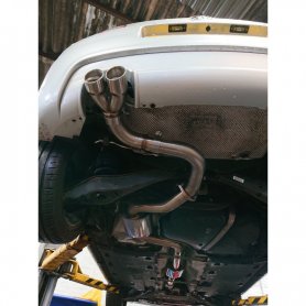 Trackslag 3" Cat-back Exhaust System - MK2 Leon - TRKSLGCTBKLE