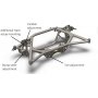 Verkline Rear Lightweight Tubular Subframe - VAG Platform - WAS-564