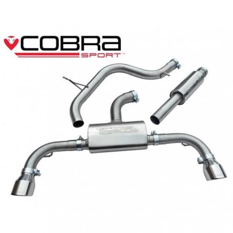 Cobra Sport Cat-back Exhaust System - MK7.5 Golf GTi (inc GPF Models)