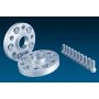 H&R 25mm DRA Hubcentric Wheel Spacers - Silver - 5055571 (Bolts Included)