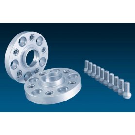 H&R 35mm DRA Hubcentric Wheel Spacers - Silver - 7055571 (Bolts Included)