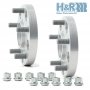 H&R 15mm Wheel Spacers - Silver - R35 GTR - 3065666