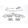 Milltek Primary Cat-back GTR 35 Exhaust System Non-resonated (louder) Ti Tips - SSXNI009