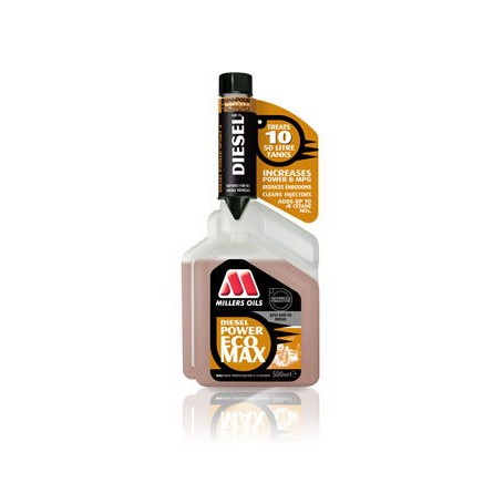 Millers Oils Diesel Power Ecomax fuel treatment - 500ml