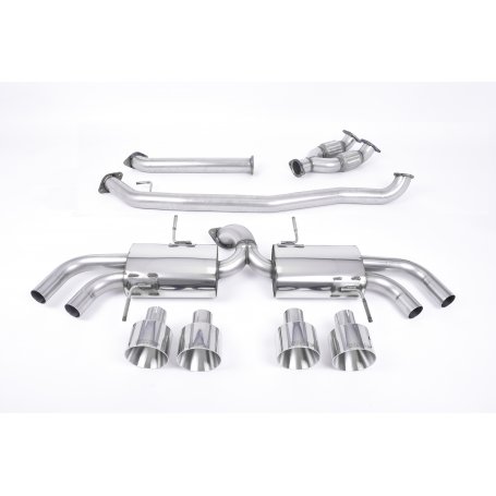 Milltek Primary Cat-back GTR 35 Exhaust System Non-resonated (louder) - 	SSXNI006