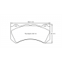 Pagid Racing RS29 Front Brake Pads GTR 35 - E8081RS29