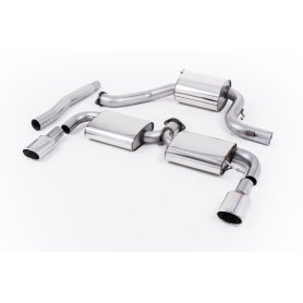 Milltek 3" Cat-back Non-Resonated Exhaust System Scirocco R
